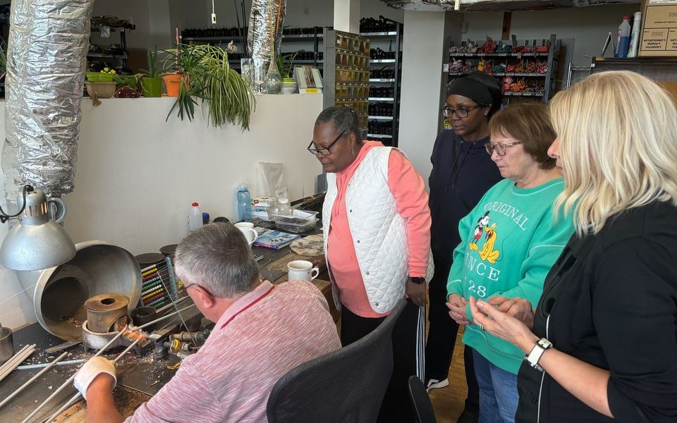 Tour group on a Bananas4Beading holiday