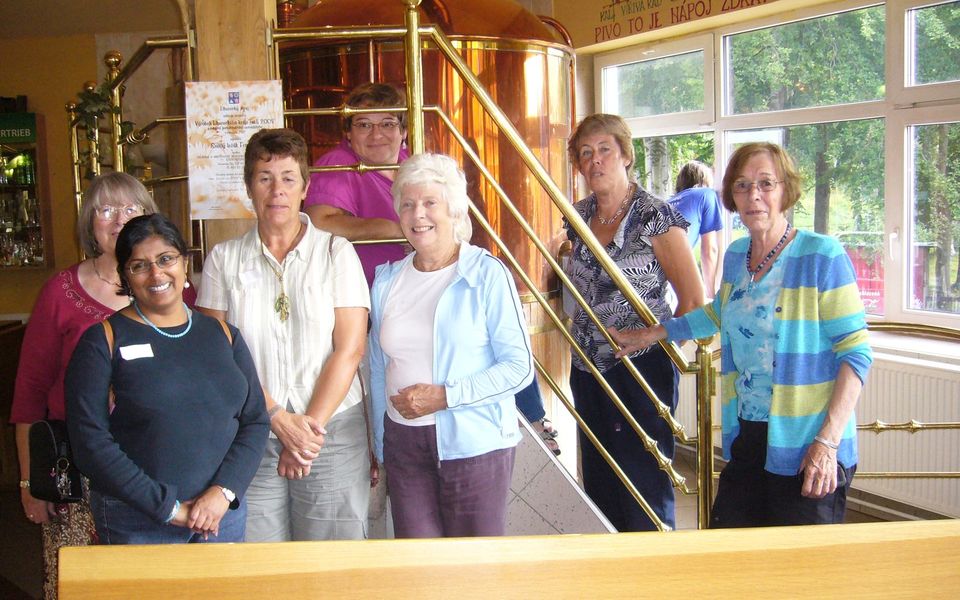 Tour group on a Bananas4Beading holiday